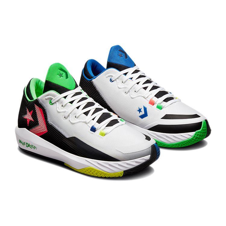 Converse NBA Jam x All Star BB Jet Razzle Dazzle! Кроссовки унисекс Белые Солнечно-Красные Черные 171634C
