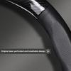 Car Hot FIT Car Carbon Fiber Steering Wheel Cover Non-slip Wear-resistant For Honda Civci CRV Accord Mugen Prelude FIT City CRZ