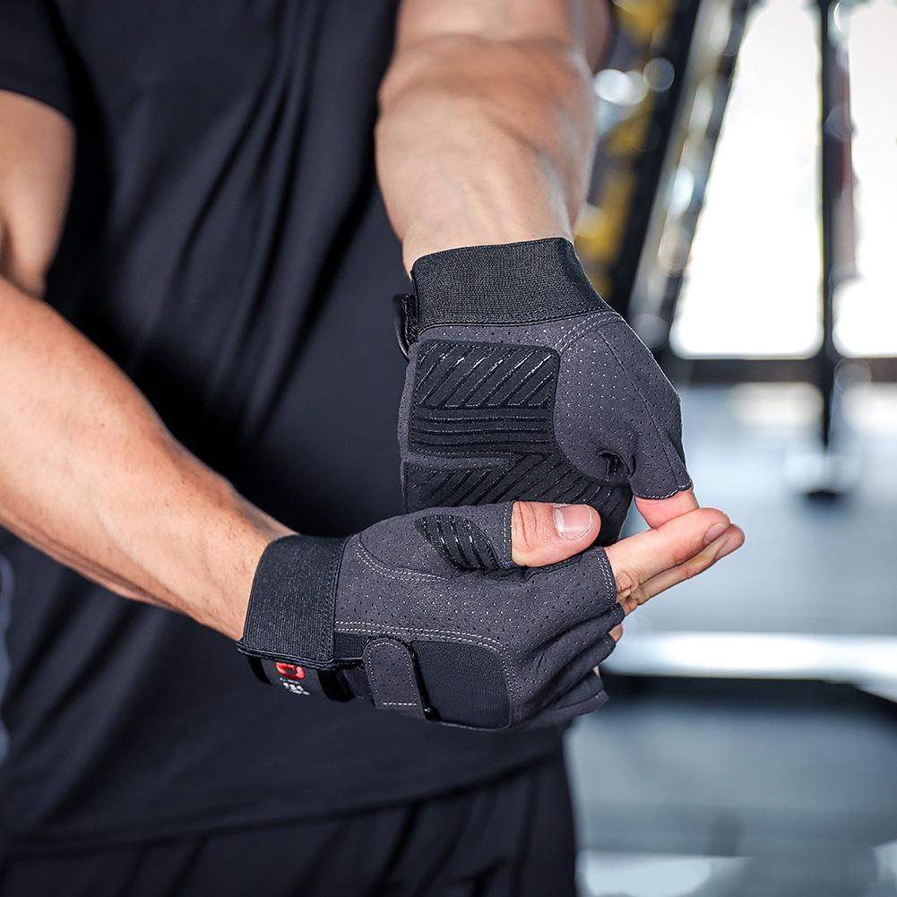 Дышащие перчатки для фитнеса DIBEAR для езды на велосипеде, тяжелой атлетики и занятий спортом на открытом воздухе