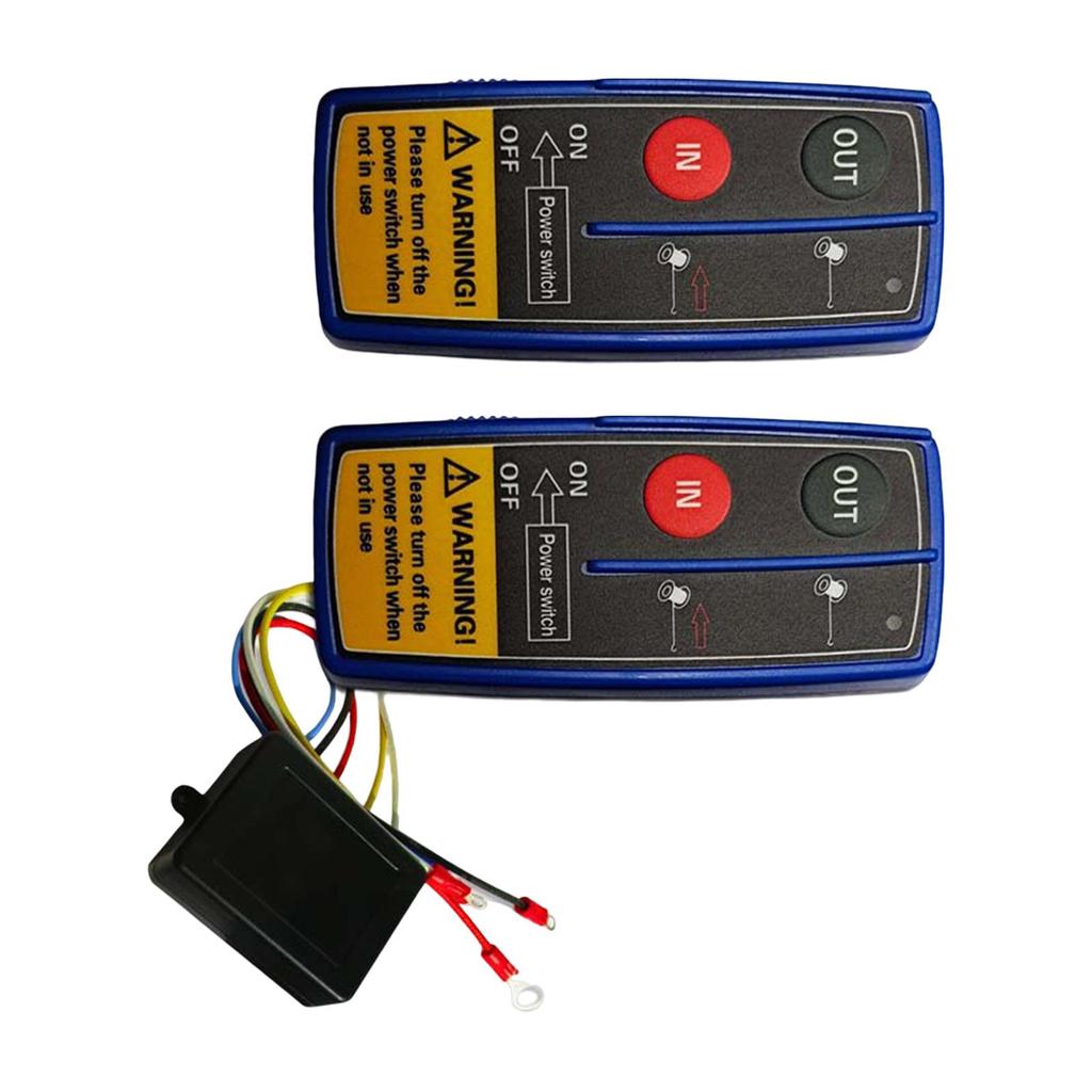 Winch Remote Control Kit Electric Receiver, with Indicator Light, Automatic