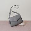 Simple Messenger Bag, Niche Design Crossbody Bag, Versatile for Commuting, Large-capacity Leather Single-shoulder Bag