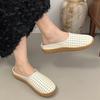 Fashion Summer Women Flats Slippers Casual Mules Shoes Fashion Slingback Sandals 2025 New Woman Walking Cozy Slides Sandalias De Mujer