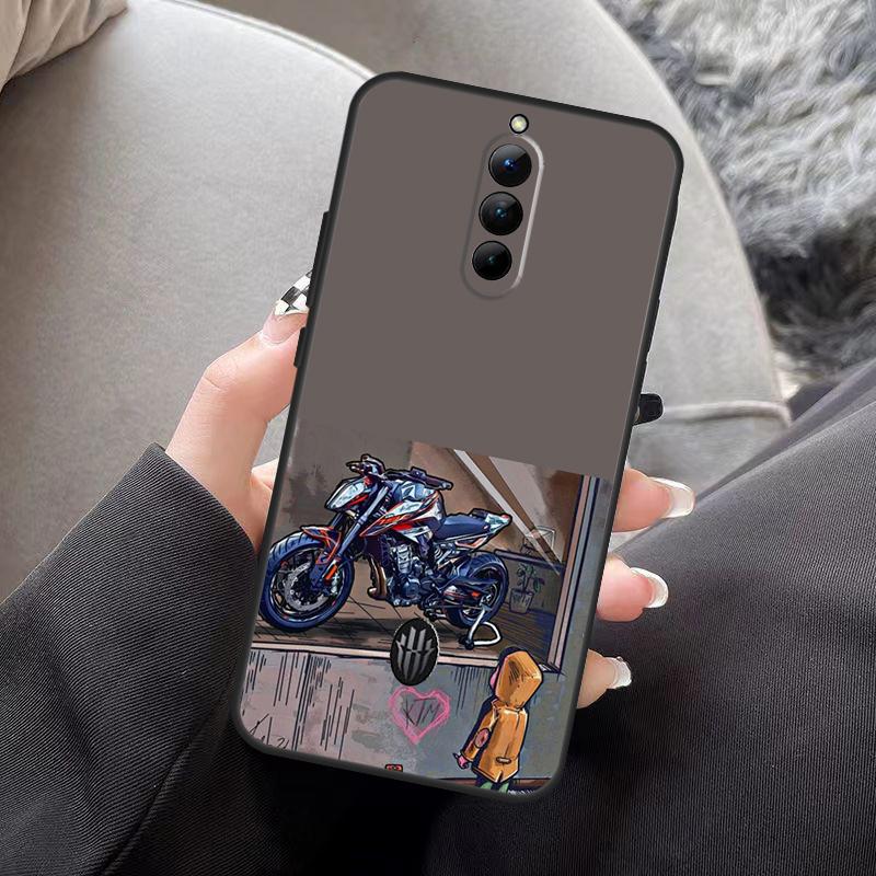 Мотоциклы на выставке Чехол Для ZTE Nubia Red Magic 10S 10 Air 8 8S 9 9S 11 Pro Plus 5G 6R 7 6 7S 6S Pro Задняя крышка