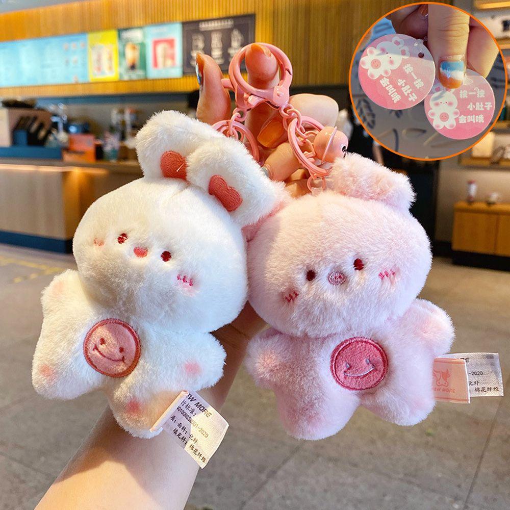 Аксессуары Мягкая игрушка-зверь Брелок-кукла Мягкая игрушка-кукла Брелок-плюшевый кролик Брелок-плюшевый медведь