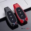 Чехол для ключей UMQCar для Ford Fiesta Focus Mondeo Ecosport Kuga Fob, чехол для дистанционного ключа, защитный чехол, аксессуары, держатель в виде ракушки, брелок