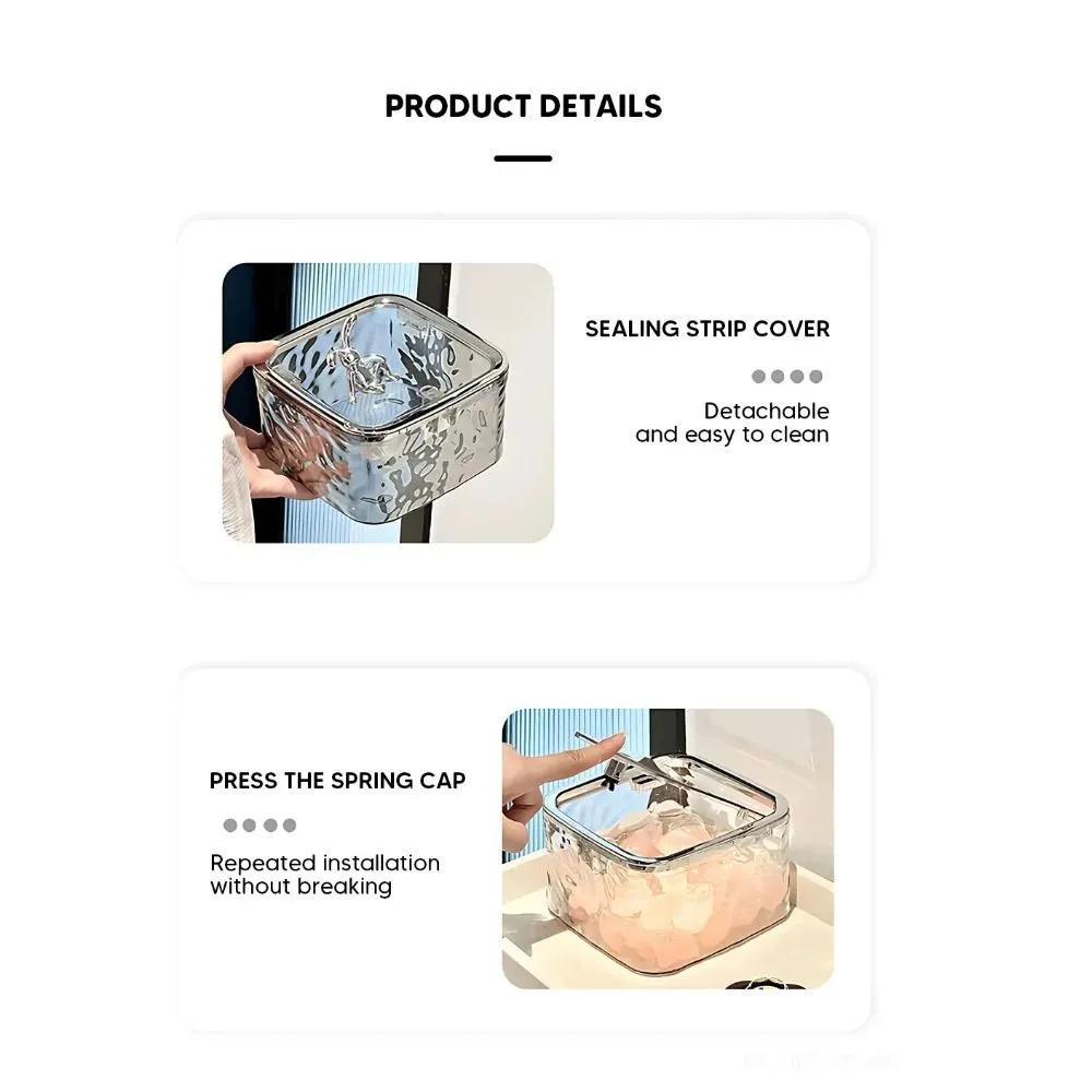 Настольное мусорное ведро Нажимное выдвижное мусорное ведро Автомобильное мусорное ведро