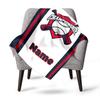 Baseball Championship Home Customize Your Name Blankets Comfortable Soft Lightweight Allseason Multipurpose Blanket For Picnics Sofas Offices Beds