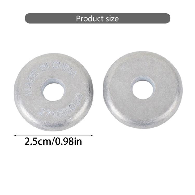 Zinc Anode Weight Block Electrolytic Anode Galvanized Anode Replaces 271001920 For RXT RXP