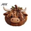 Patchwork Sewing Tools Animal Pumpkin Kit, DIY Fox Cat Owl Stitchable Crafts Cute Craft Kit for Adults, Home Fall Decoration Weekend Art Activities