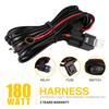Auto LED Light Wiring Harness 40A Relay On-off Waterproof Switch for Off Road Vehicle Boats Ship Car Cable Wiring Harness Kit