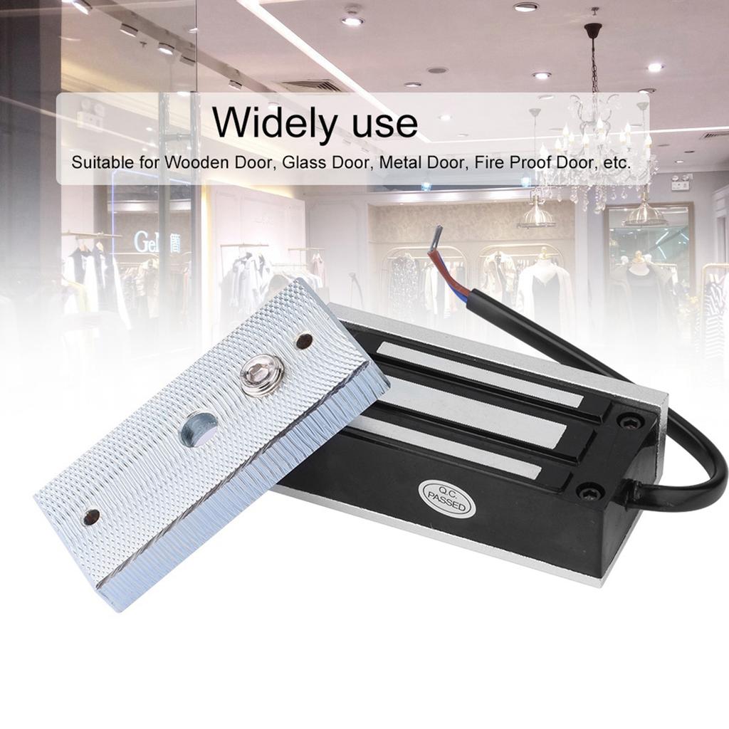 Electric Magnetic Door Lock 60kg Strong Force Access Control for Door Cabinet Drawer