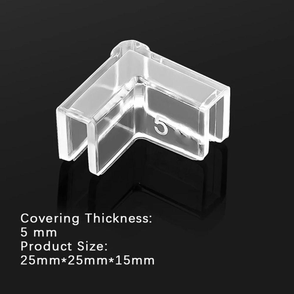 4 шт./компл. Прозрачный Бесплатный Защитный Чехол Силиконовые Аксессуары для Аквариума Аквариум