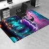 "Enchanted Pumpkin Night Scene Wall Art Print"Office Mat Home Decor Office Desk Chair Carpet for office ph147
