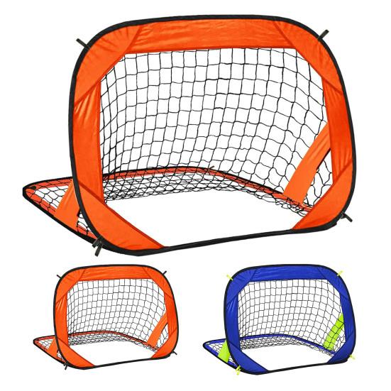 Футбольные ворота для детей, складная сетка для футбольных ворот, тренировочная сетка для игры в футбол в помещении и на открытом воздухе с сумкой для переноски для тренировок по футболу на пляже, заднем дворе и в парке