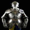 Medieval Knight Half Body Armor Suit Full Metal Combat Armor Helmet for Cosplay, LARP Collectors Renaissance Gift