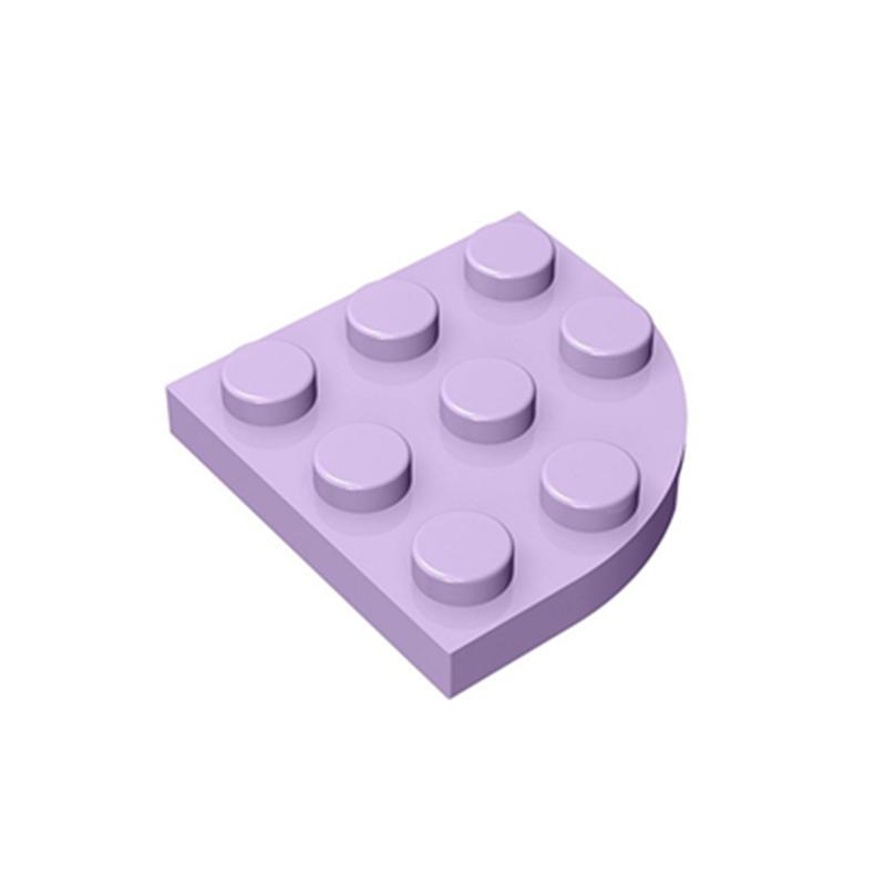 20 ШТ. ПЛАСТИНА 3X3, 1/4 КРУГА Совместимые 30357 Круглые и Угловые Самоблокирующиеся Кубики Строительные Блоки Игрушки Аксессуары