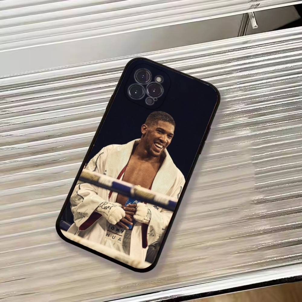 Boxer A-Anthony Joshua Phone Case For iPhone 17,16,15,14,13,12,11 Plus,Pro Max,XS,Soft Silicone Black Cover