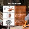 SucceBuy Pallet Packaging Strapping Banding Kit with Tensioner Banding Sealer 328ft PP Band 100 Metal Seals for Packing Belt