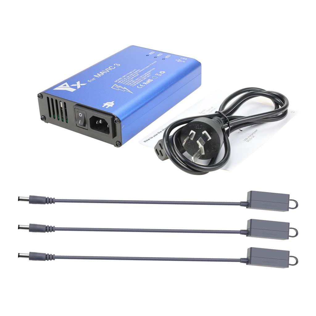 5 In 1 Battery Charger Hub For DJI Mavic 3 Drone Remote Controller SmartPhone Charging Hub Intelligent Rapid Charger