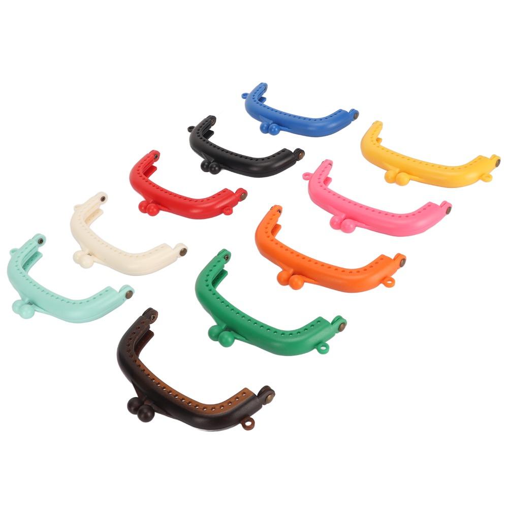 10pcs 85mm/3.35in Kiss Clasp Lock Plastic Material Coin Purse Frame Tailor Sewer Use