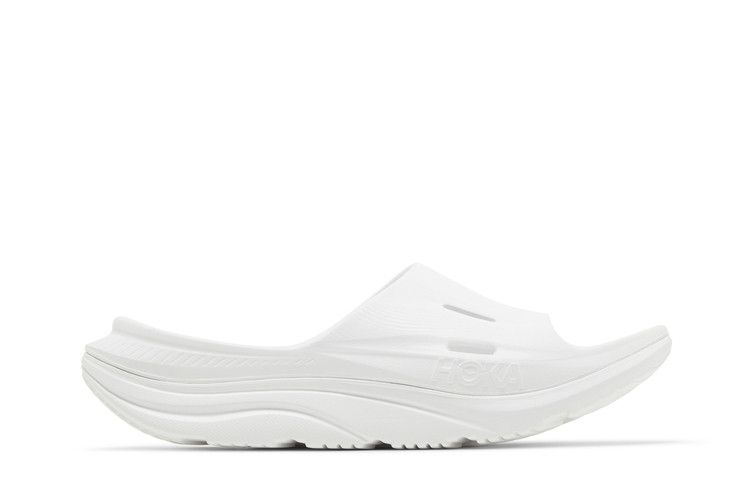 HOKA Ora Recovery Slide 3 'Triple White'