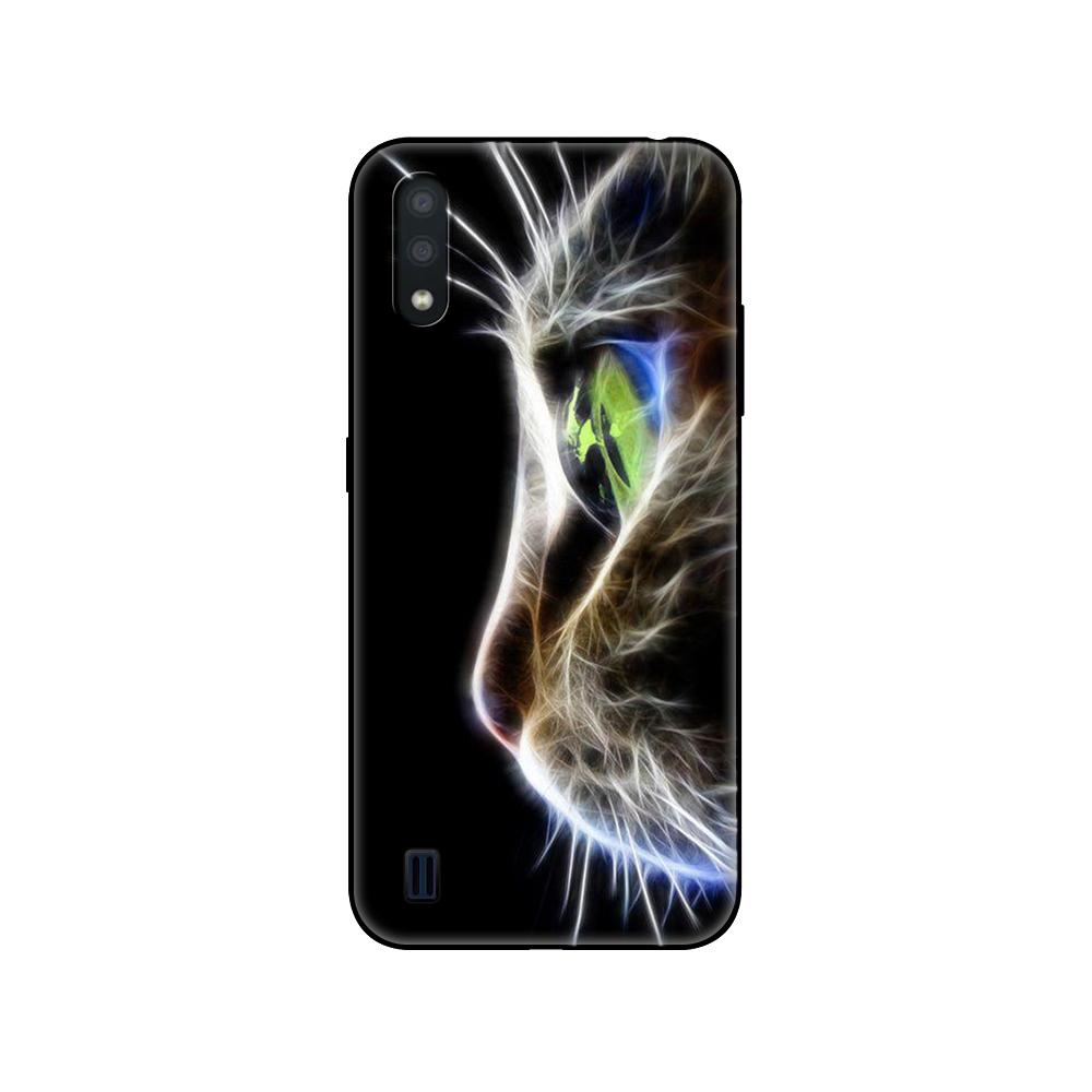 Чехол для Samsung A01, мягкие силиконовые чехлы для задней панели, чехлы для телефонов Samsung Galaxy A01 GalaxyA01 A 01 A015, чехол 5,7 дюйма, черный чехол из ТПУ