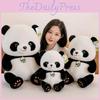 Plush Giant Panda Toy Pp Cute Cartoon Filling Children Bedroom Decor Gift Doll