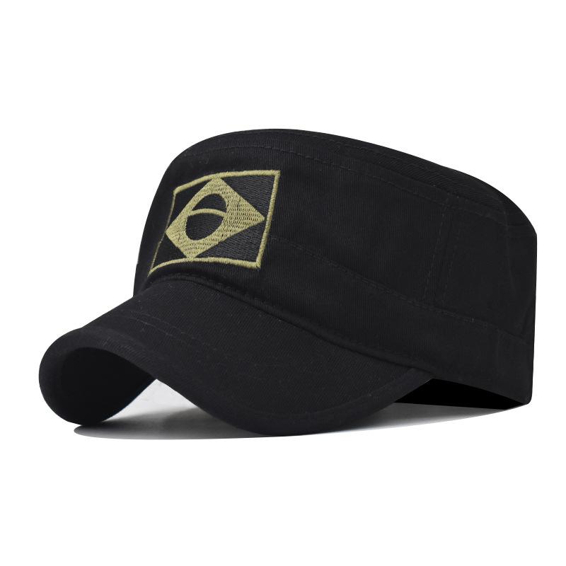 Камуфляжная Бейсболка Мужская Летняя Флаг Бразилии Защита от Солнца Snapback Кепки Мужская Повседневная Кепка для Airsoft Outdoor Рыбалка Туризм Кемпинг