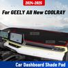 Для GEELY ALL New COOLRAY 2024 2025 Автомобильный коврик на панель приборов Анти-УФ Чехол на приборную панель Коврик на приборную панель Подушка-солнцезащита Ковер Защитные аксессуары