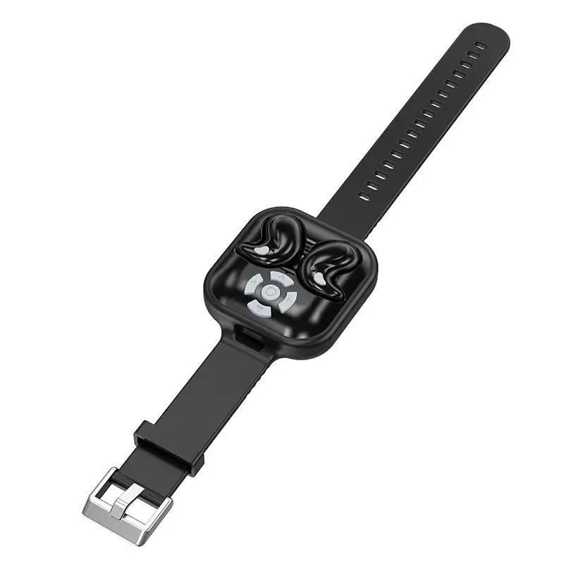Wireless Watch Earphones Support Short Video Control For Tiktok HiFi Stereo Music Low Latency Sleep Earbuds Painless Wear