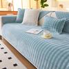 Warm Non-Slip Sofa Cushions Winter Thicken Plaid Plush Sofa Cover Living Room Flannel Couch Covers Universal Armrest Back Towel