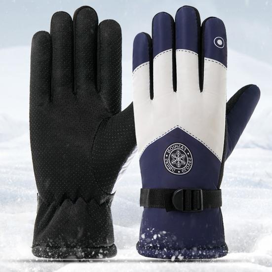 Зимние термоперчатки Водонепроницаемые перчатки для холодной погоды для катания на лыжах и снегу Ветрозащитные перчатки для рук