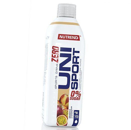 Concentrate of Sports Drink Without Sugar, Unisport Zero, Nutrend 1000ml (15119006)