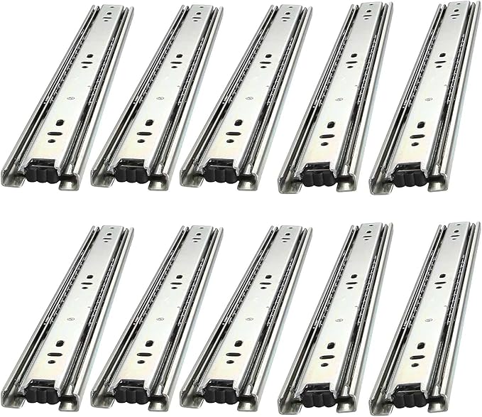 AOLISHENG Hidden Soft Close Concealed Drawer Slide with Latch Design