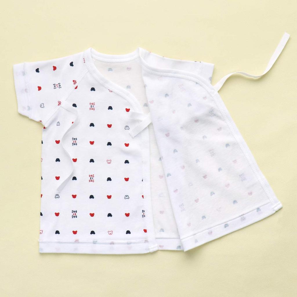 Low Birth Weight Baby Short Set of Tricolor X Plain Made In Online Only [Baby Castle] Supplies, Underwear, 2, 45, Japan,