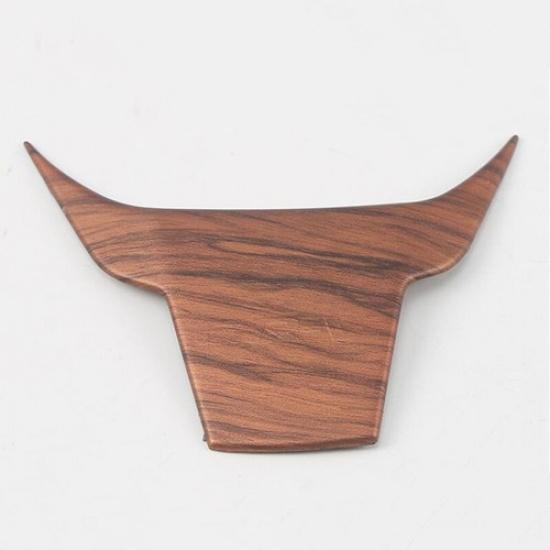 Peach Wood Grain Steering Wheel Decor Cover Trim For Honda CR-V CRV 2017-2022