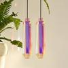 2Pcs Sun Catcher Pendants Hanging Ornaments with Lanyard Easy To Hang Large