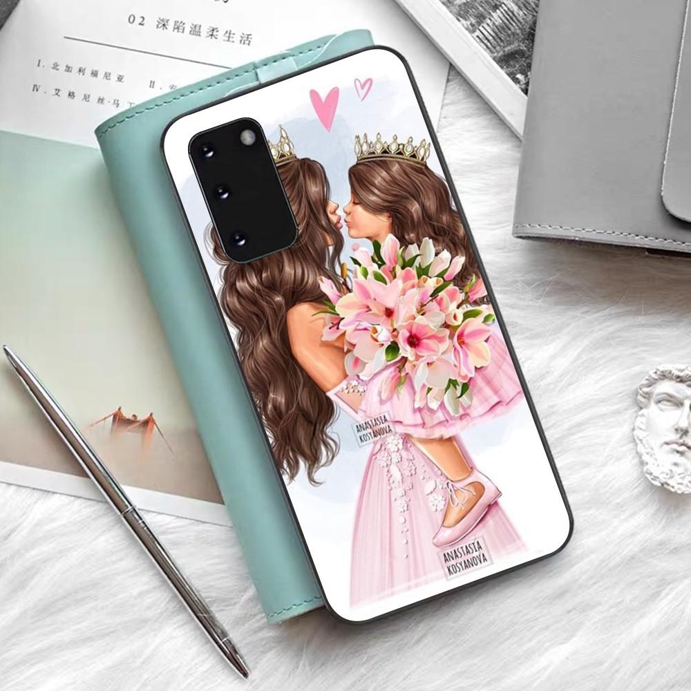 Супермама MaMa Чехлы для телефона Для Samsung S 9 10 20 21 22 23 30 23 24 Plus Lite Ultra FE S10lite Чехлы