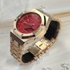 Casio Мужские часы Red Series GA-2100-4A с жидкокристаллическим и аналоговым двойным дисплеем(Watch3--)