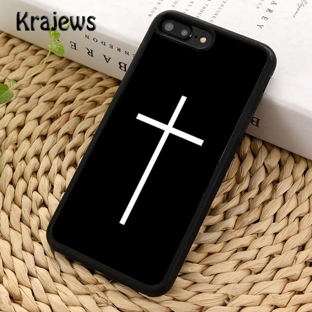 Krajews Bible Jesus Christ Christian Cross Phone Case For IPhone 18 17 Air 16 15 14 plus 11 12 13 pro max coque Fundas