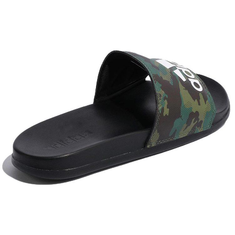 adidas Шлепанцы Adilette Comfort 'Черный Камуфляж' GW9647