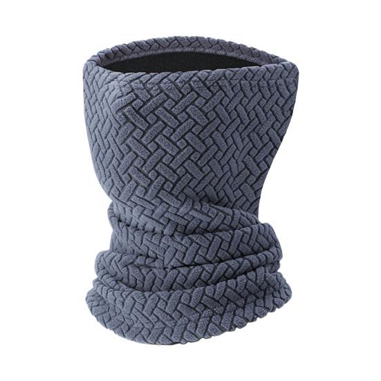 Зимний шарф-труба с ветрозащитной бархатной подкладкой для лыж, утеплитель для шеи, шарф для