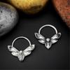 Stylish Skull Moth Nose Rings Sturdy Alloy Materials Comfortable Wear for Daily Outfits and Music Festivals Decoration