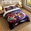 Bedding Set 1 Duvet Cover 2 Pillowcases Lamine Yamal Print Soft Bed Linen Bedroom Decor