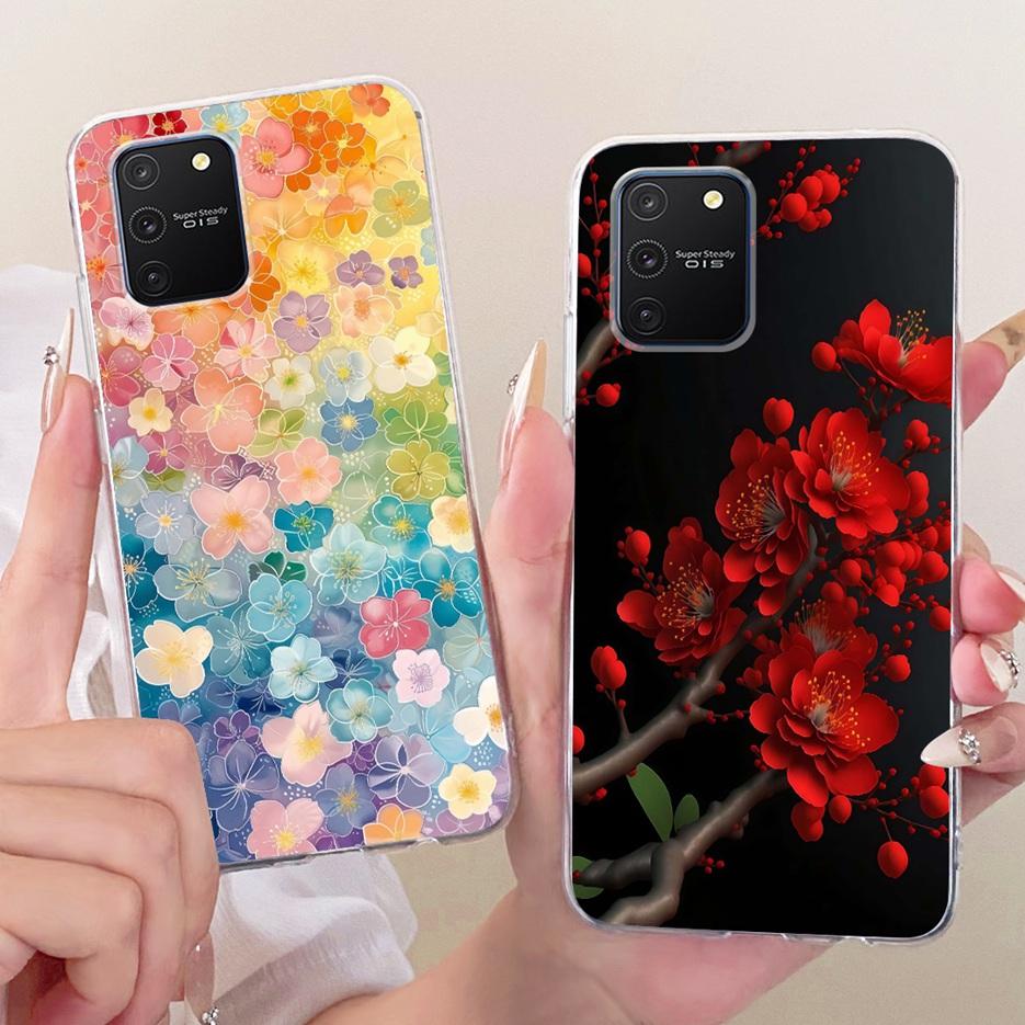 Чехол для Samsung Galaxy S10 Lite SM-G770F, Роскошный чехол с рисунком «Дерево и бабочки», Мягкий силиконовый чехол для телефона, Сумки для Samsung S10 Lite