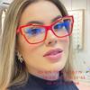 Color Matching Frame Clear Lens Glasses Myopia Nerd Spectacles Degree -0.5 -1.0 -2.0 To -6.0 Square Hyperopia +0.5 To +6.0