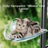 Suspended Cat Nest Hammock for Indoor Cats Four Seasons Wall Mounted Window Bed with Suction Cups Comfortable Hanging Cat Bed