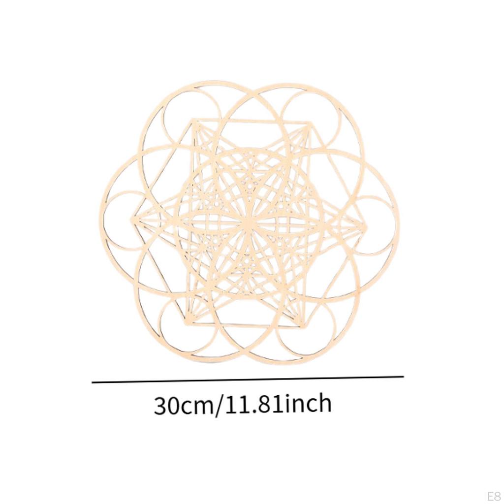 Geometry Wall Art Hanging Decoration Ornament Sculpture for Housewarming Gift Bedroom