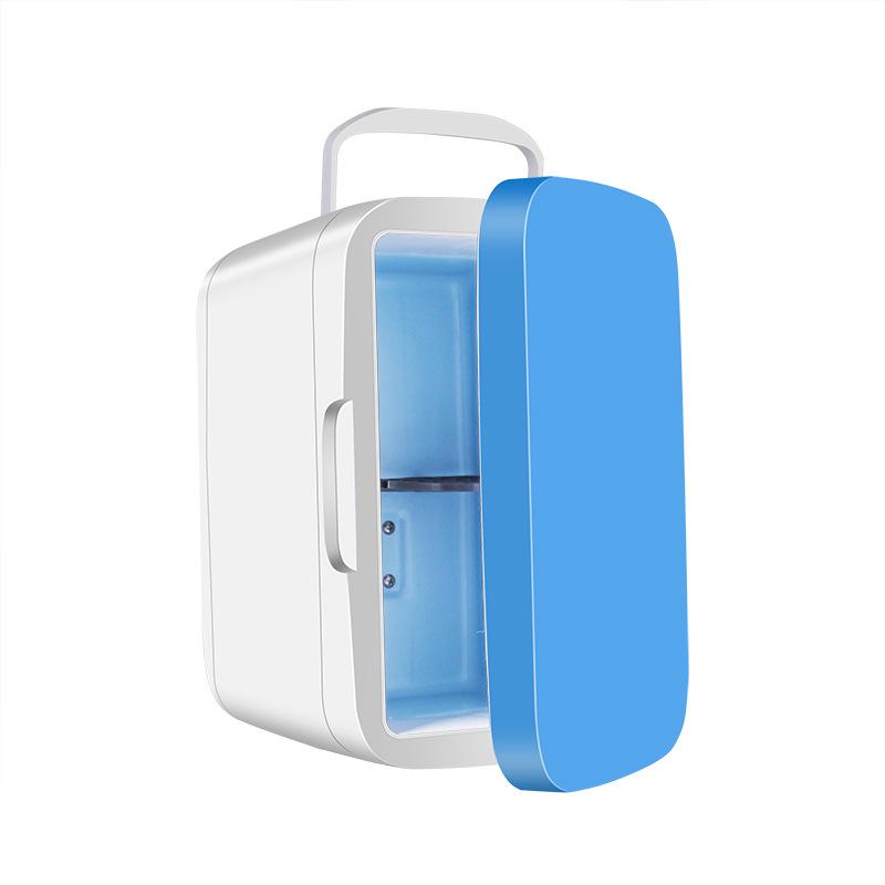 Мини-холодильник двойного назначения для дома и автомобиля объемом 8 л, портативный охладитель/подогреватель на 12 В