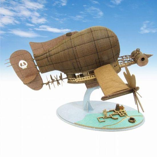 Набор Sankei Miniatuart Studio Ghibli Series Castle in the Sky Tiger Moth Scale Paper Craft Laputa 1/300 MK07-17